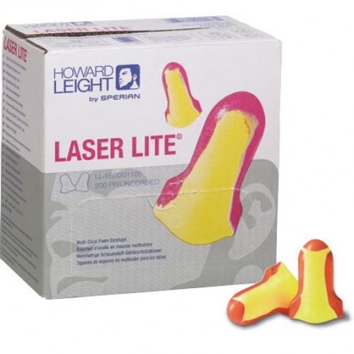 Laser Lite Earplugs UNCORDED (Box 200)